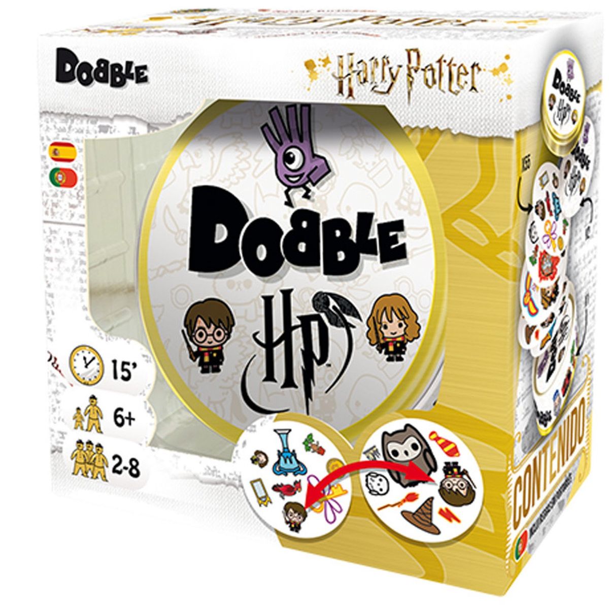 ZYGOMATIC - Juego de Mesa Dobble Harry Potter