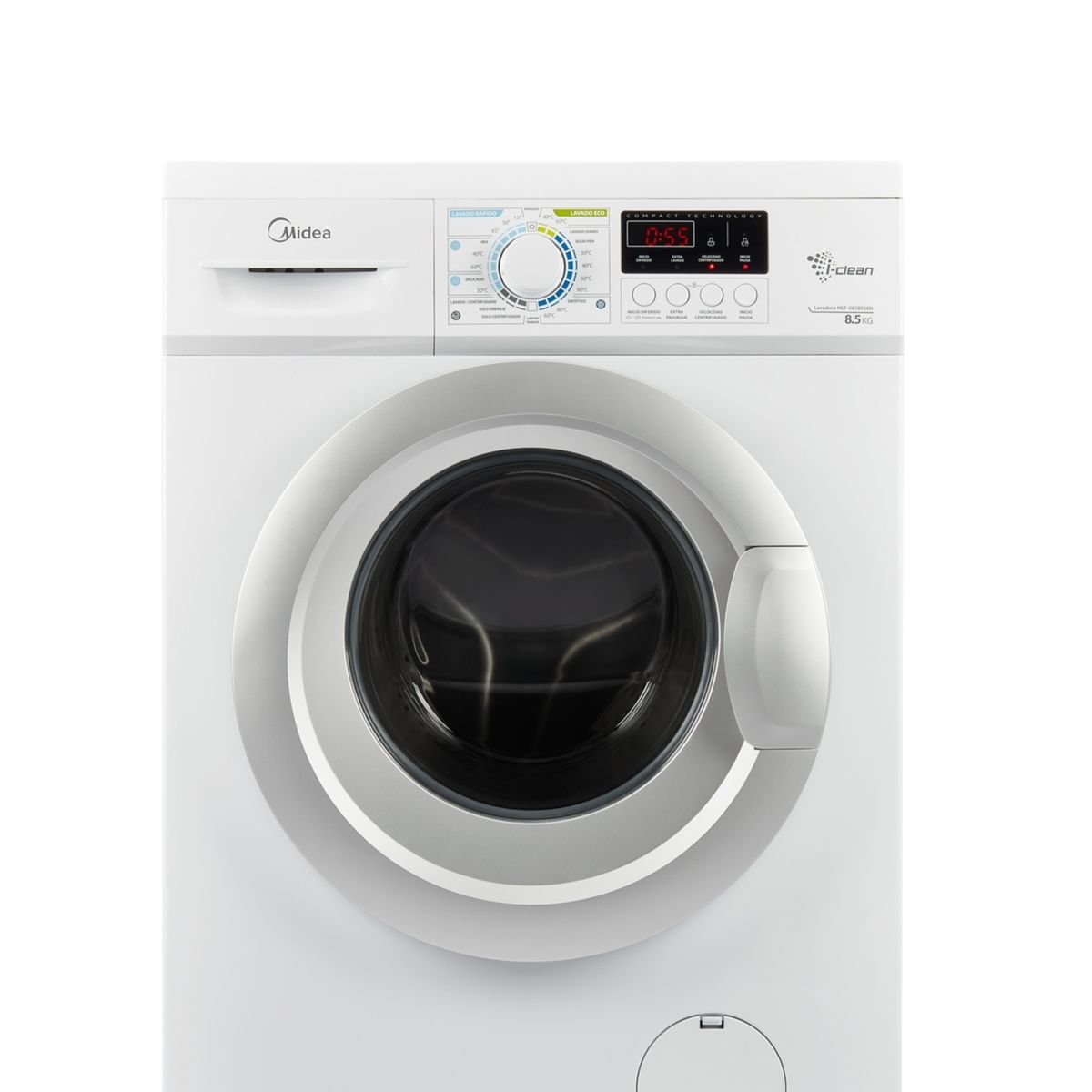 MIDEA - Lavadora Midea Automática 8.5 kg MLF-085BE08N
