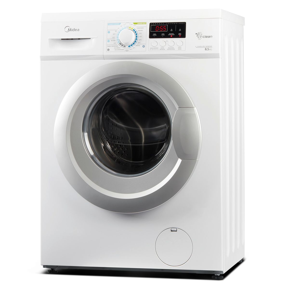 MIDEA - Lavadora Midea Automática 8.5 kg MLF-085BE08N
