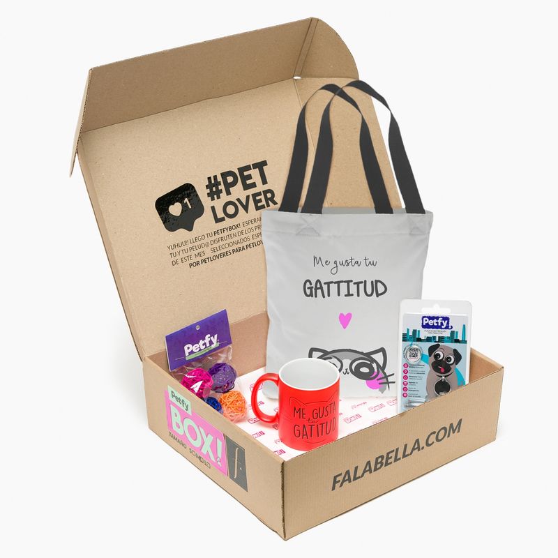 PETFY - Caja Petfy Lover Gato Petfy