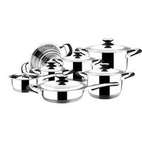 Batería de Cocina Acero inoxidable Natura 12 Piezas