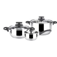 Batería De Cocina Acero Inoxidable Style 5 Piezas