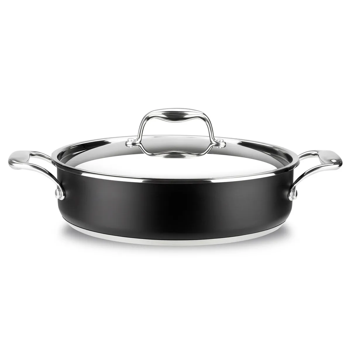 MAGEFESA - Olla Arrocera Acero Inoxidable Prisma 28 cms Magefesa