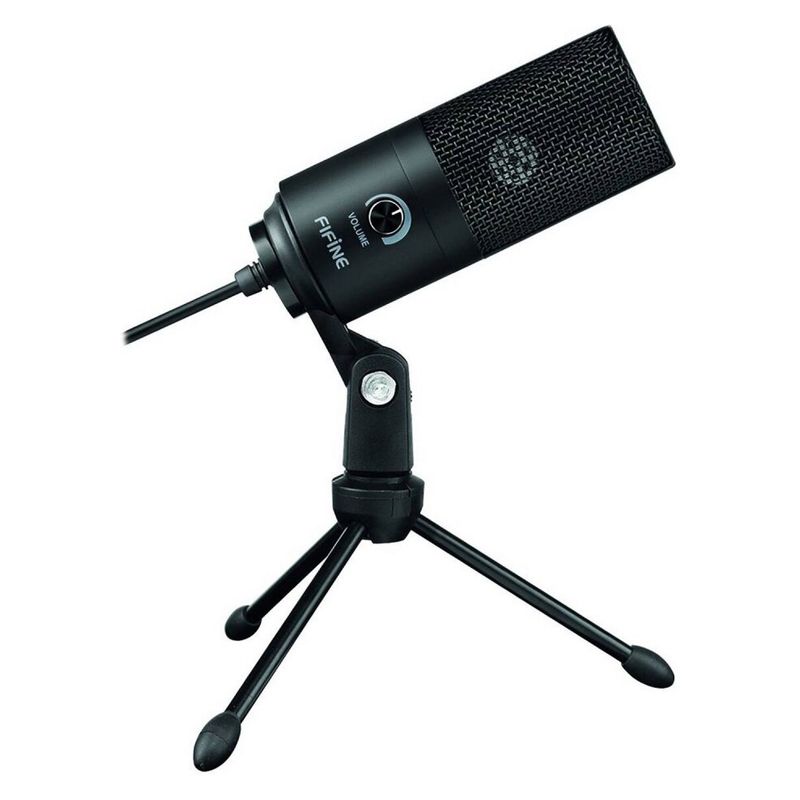  - MICRÓFONO CONDENSADOR FIFINE NEGRO USB