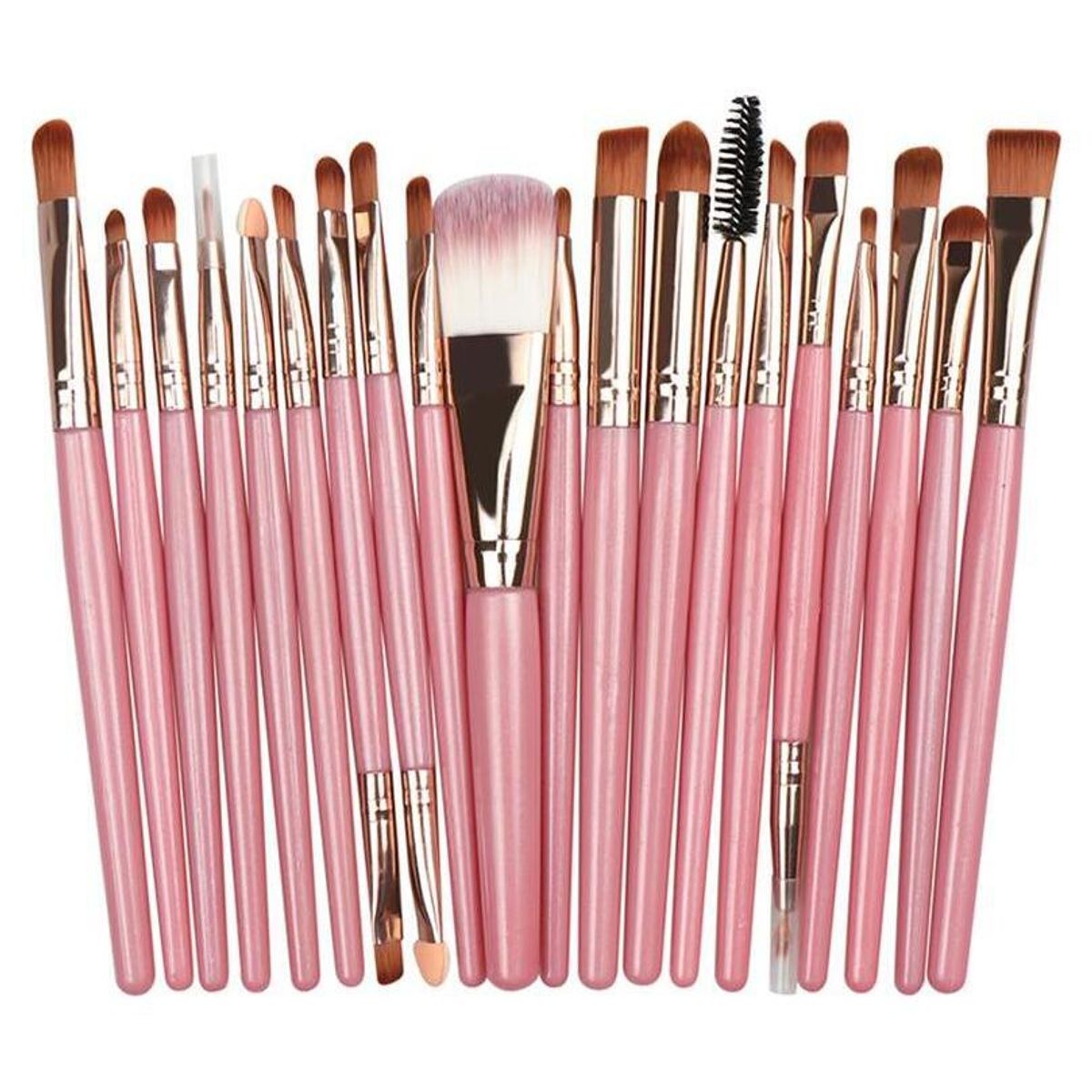 GENERICO - Kit 20 Piezas para Maquillaje y Rostro Beauty