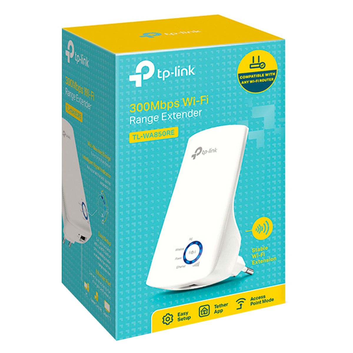 TP LINK - Extensor Cobertura 300Mb Wa850Re