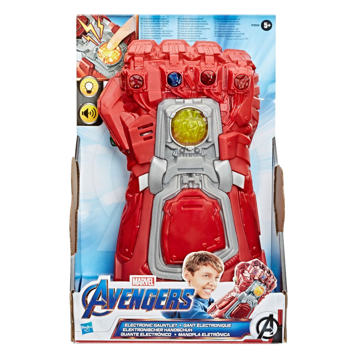 AVENGERS - Guante Rojo Electrónico Ironman Avengers