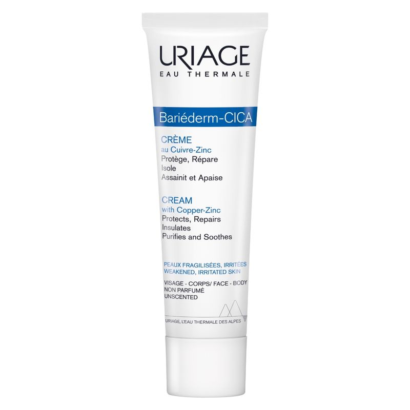 URIAGE - Bariéderm-CICA Crema Reparadora con Cobre y Zinc 40ml de Uriage