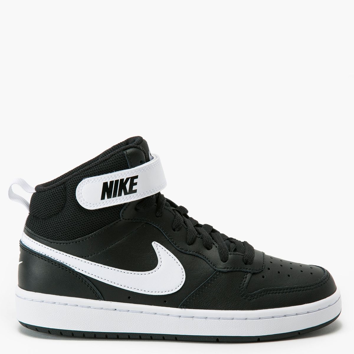 NIKE - Court Borough Mid 2 Zapatilla Deportiva Niño Negro (35.5 a 38.5) Nike