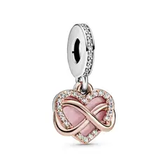 PANDORA - Charm Corazón Infinito Brillante Mujer