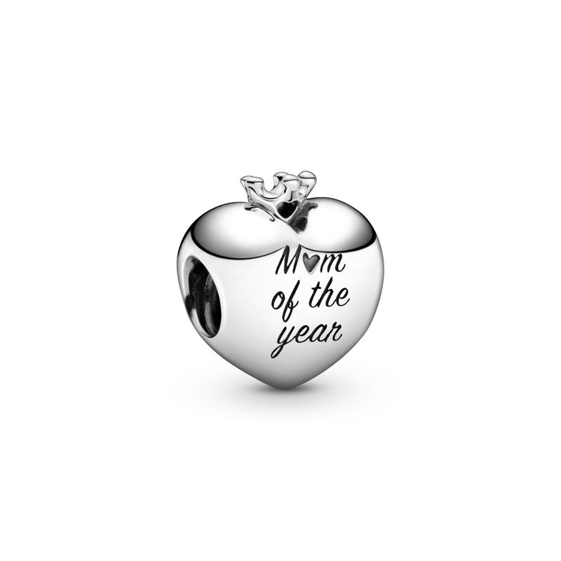 PANDORA - Charm Corazón Madre Del Año Mujer Pandora