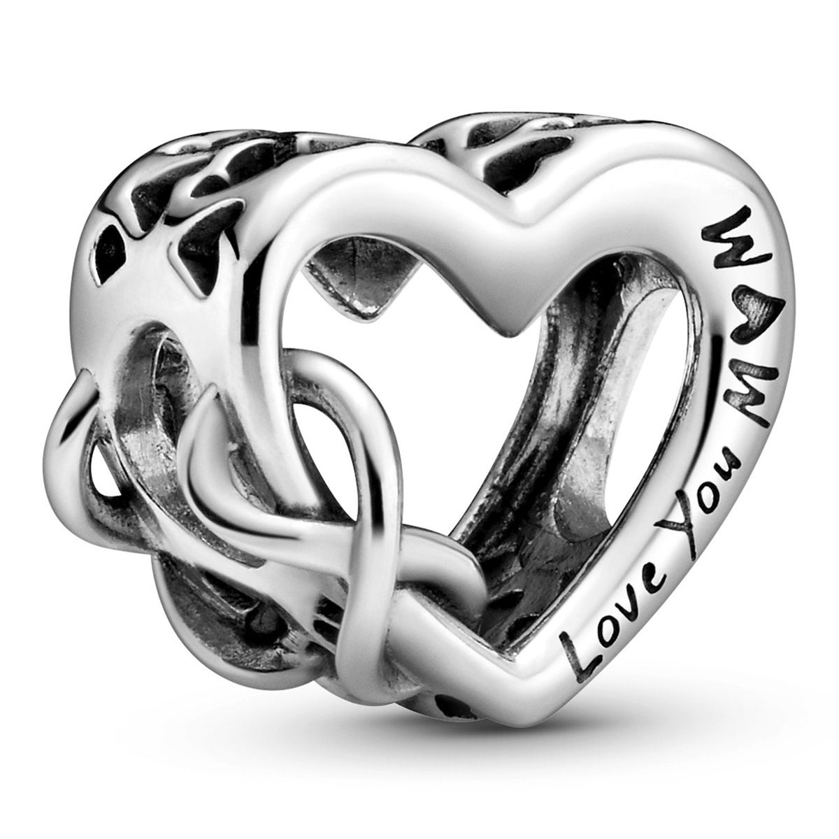 PANDORA - Charm Corazón Infinito Te Quiero Mamá Mujer Pandora