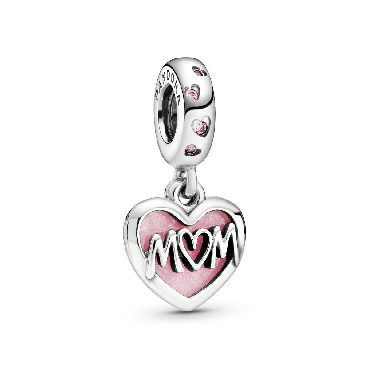 PANDORA - Charm Colgante Corazón Mum Mujer Pandora