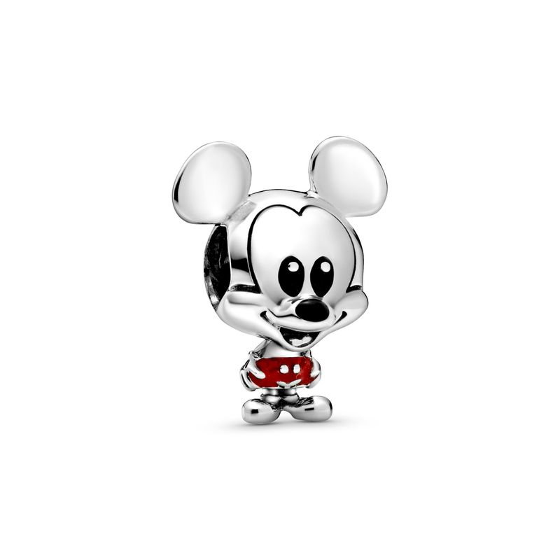 PANDORA - Charm Mickey Mouse Pantalones Rojos De Disney Mujer Pandora