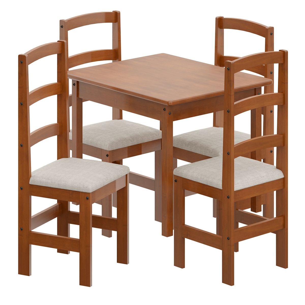 JDO & DESIGN - Juego de Comedor Patricia 4 Sillas Jdo & Design