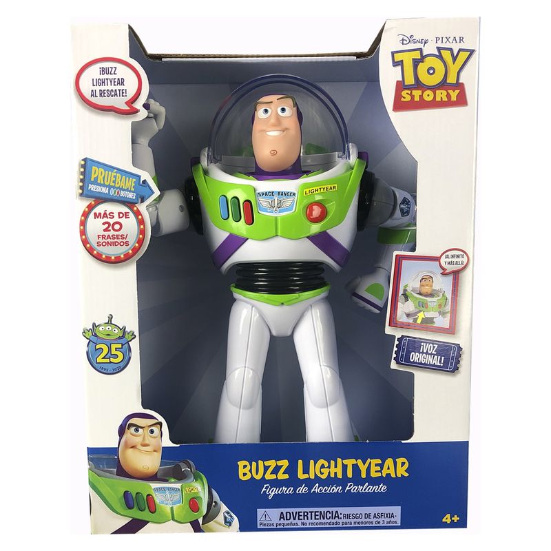 TOY STORY - Figura De Juguete Buzz Lightyear Con Sonido 33 Cm