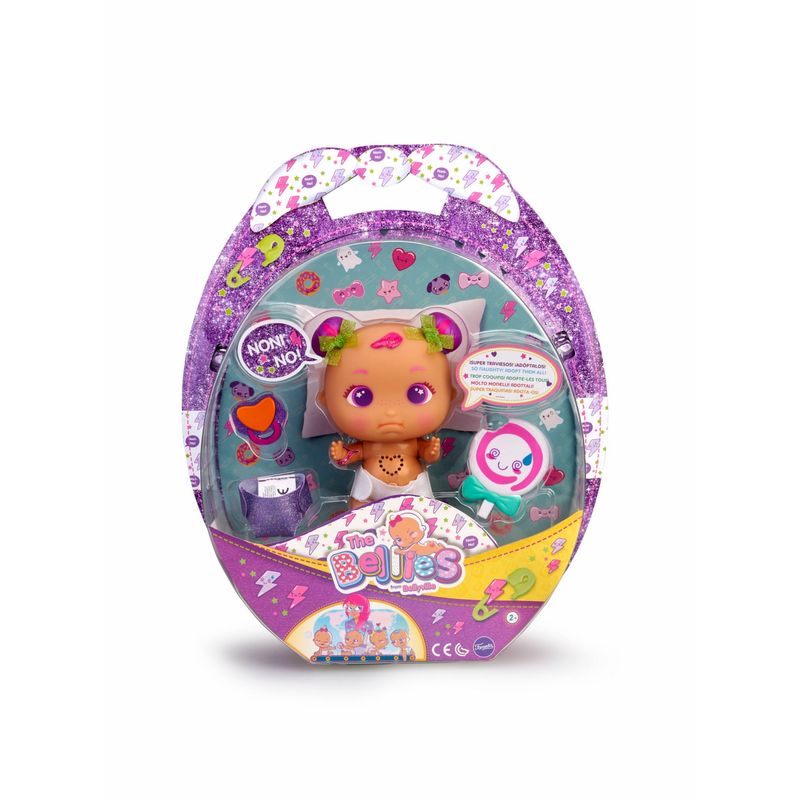 THE BELLIES - Muñeca Interactiva Noni 17 cm The Bellies