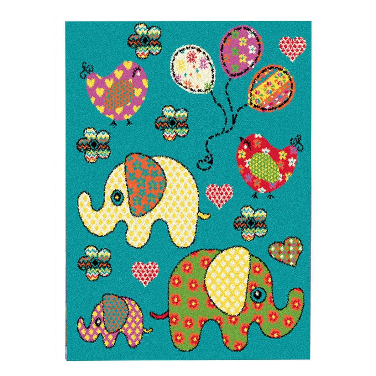 IDETEX - Alfombra Infantil Happy Girl Idetex