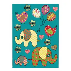 IDETEX - Alfombra Infantil Happy Girl