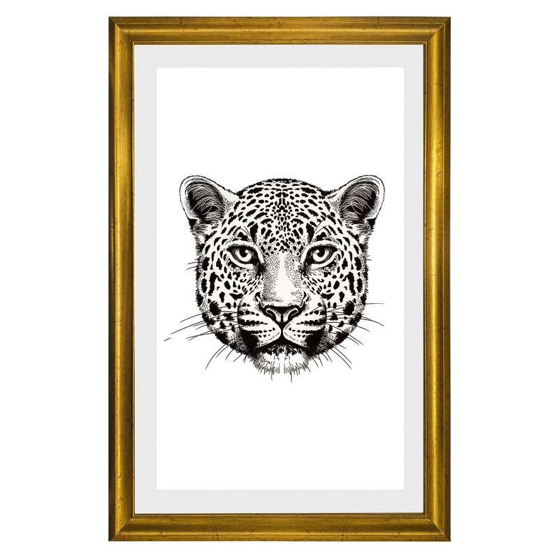 RONDA - Lámina Leopardo Blanco/Negro Ronda