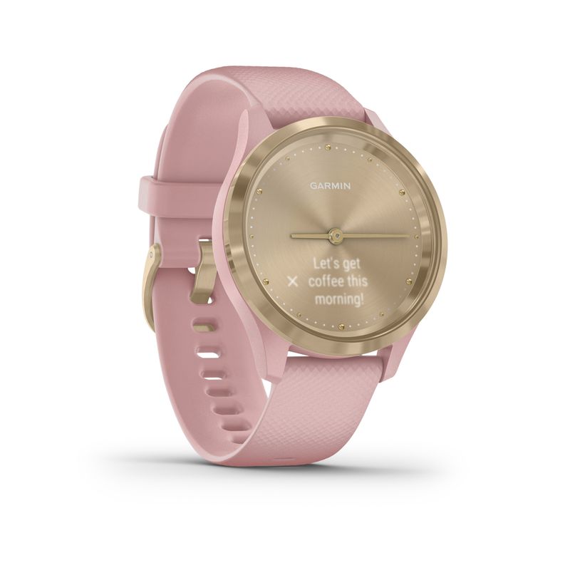 GARMIN - Vivomove 3S Light Gold Dust Rose Silicone