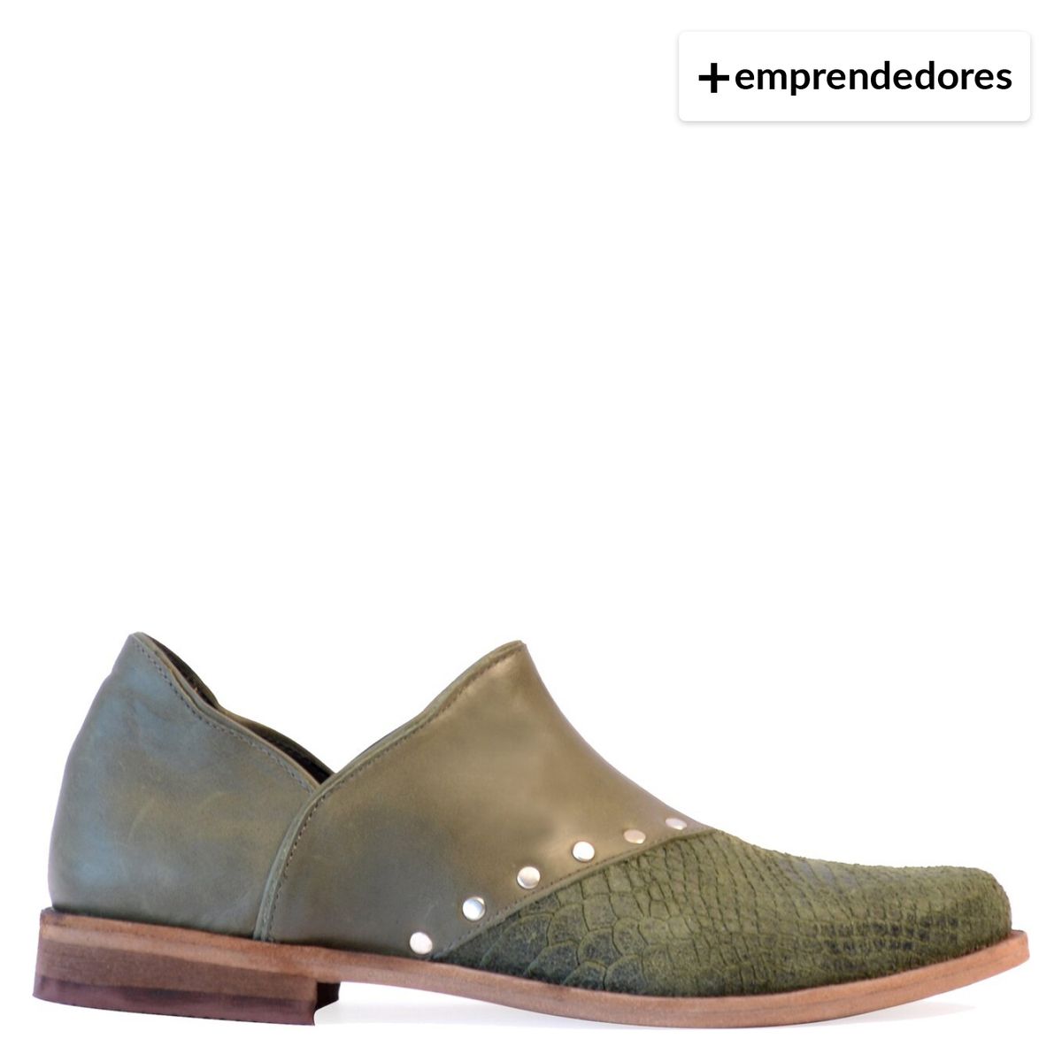GEPPETTA - Zapato Mujer Bajo Sofia Verde