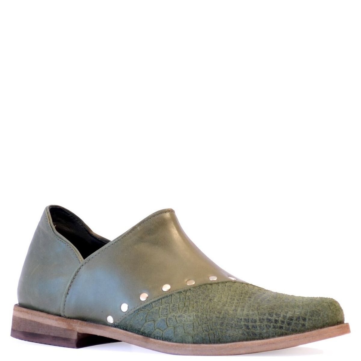 GEPPETTA - Zapato Mujer Bajo Sofia Verde
