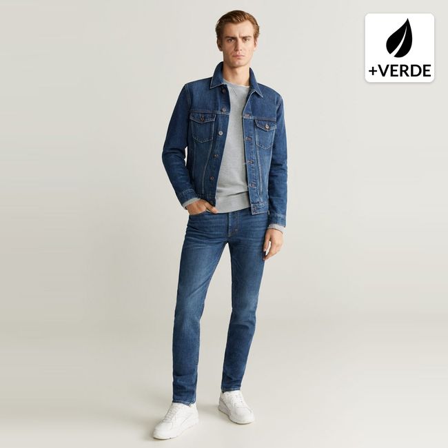 MANGO MAN - Chaqueta Denim