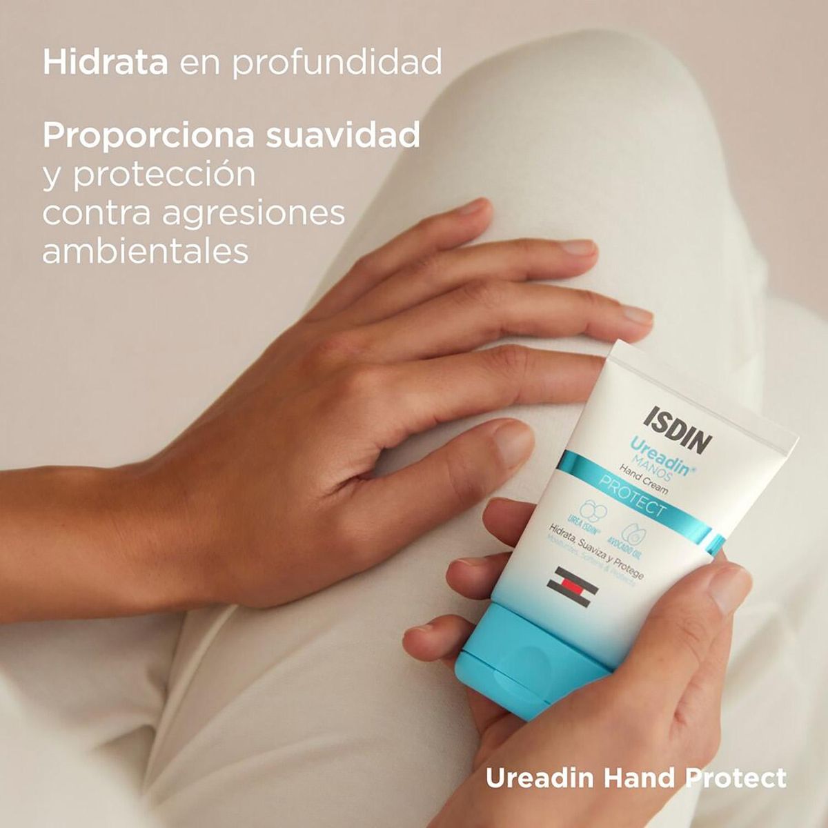 ISDIN - Crema de Manos Hidrata Ureadin Protect Manos Aceite de Palta 50ml ISDIN
