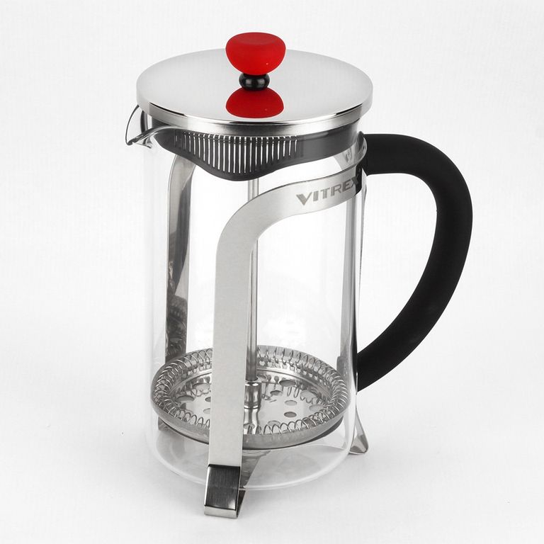 Chennai Cafetera Embolo 600 Ml Gris
