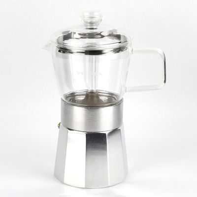 Imagen 2 del producto Cafetera Aluminio 9 Tazas Crystal