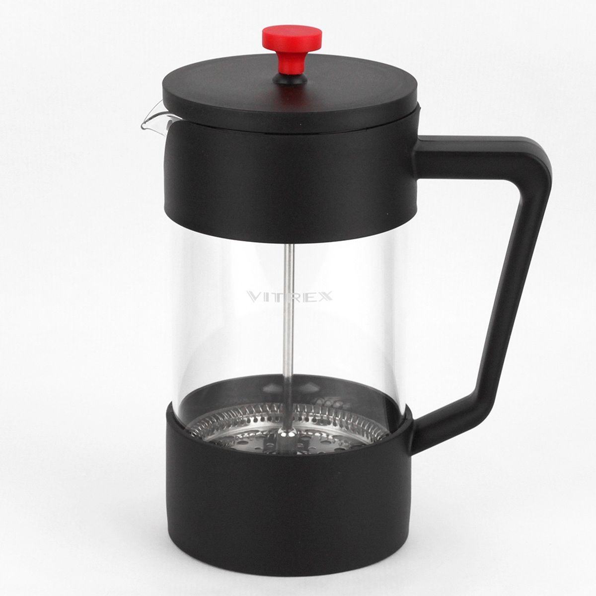 VITREX - Robusta Cafetera Embolo 1 Litro Vitrex