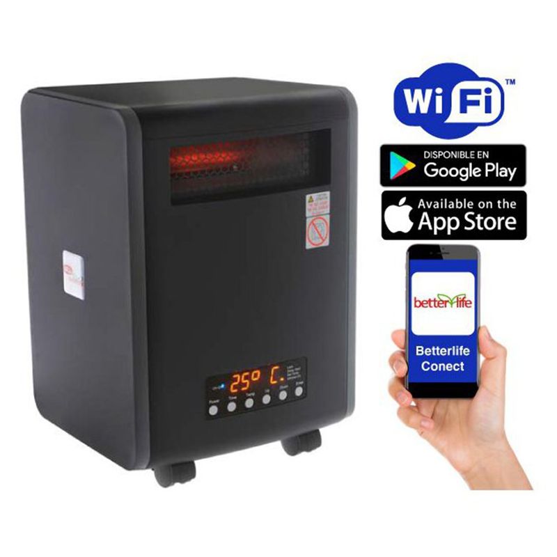 BETTERLIFE - Estufa Infrarroja Uv Wi-Fi Smarthome 100 M