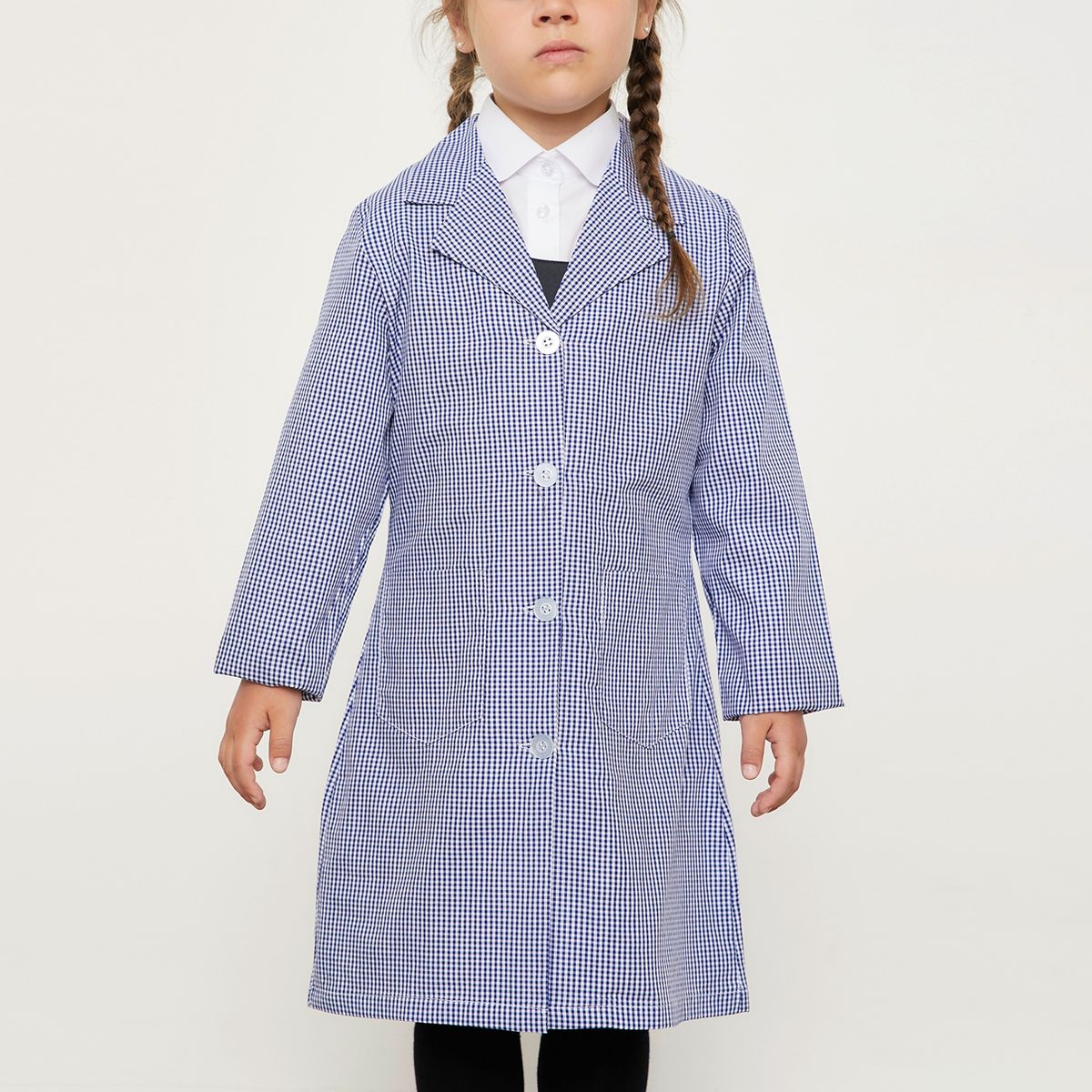 HOLLEY - Delantal Escolar Cuadros Holley Niña