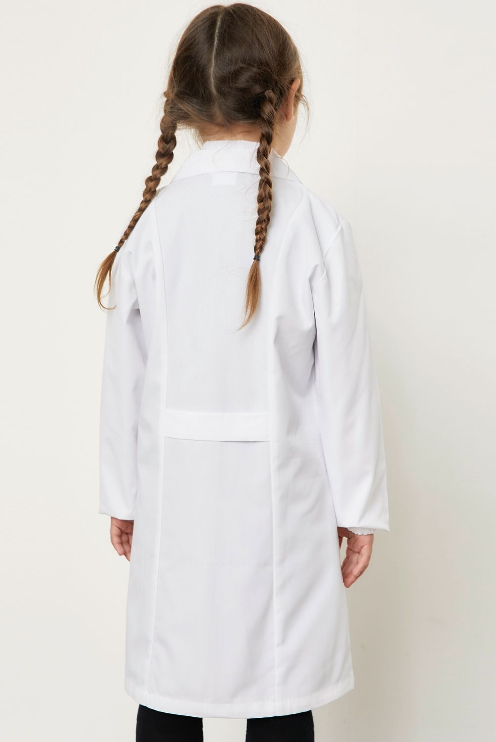 HOLLEY SKOOL - Delantal Escolar Niña Holley Casual Blanco