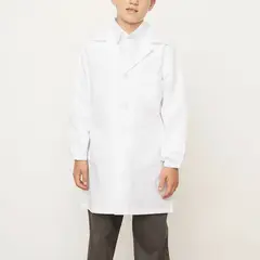 HOLLEY - Cotona Escolar White Niño Manga Larga