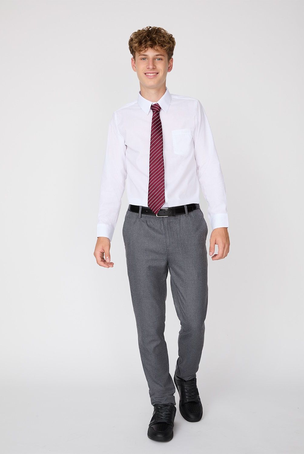 HOLLEY SKOOL - Pack 2 Camisas Escolares Niño Holley Manga Larga