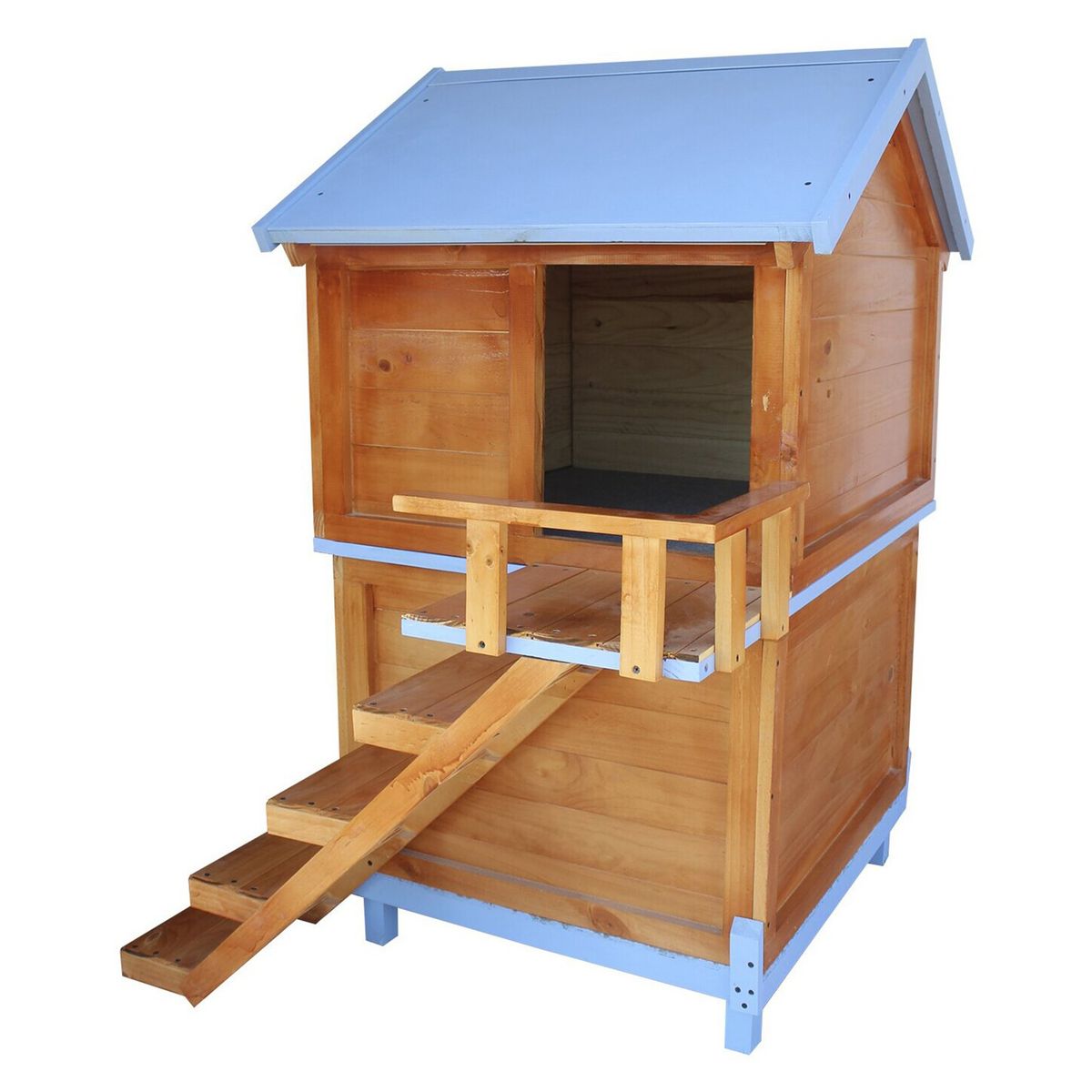 MASCOTA TOP - Casa para Perro Mediana Dos Pisos