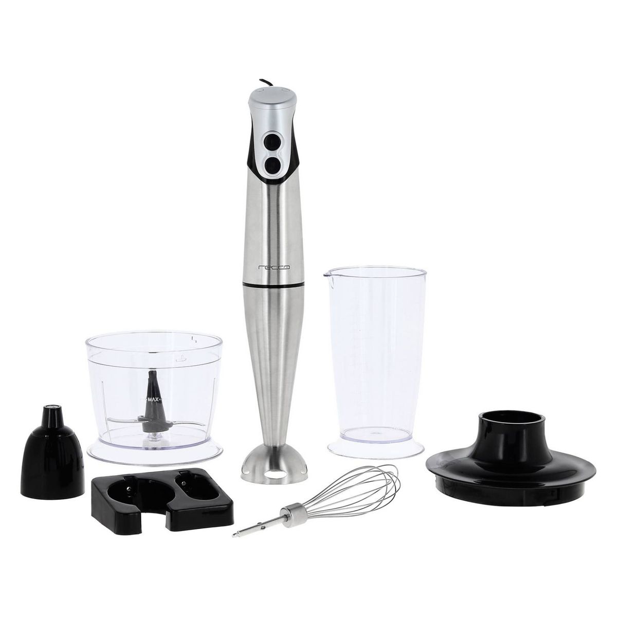 RECCO - Minipimer 0.6 Litros Con 2 Velocidades 400W Recco