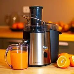 RECCO - Exprimidor Saca Jugo Acero Inoxidable 500 W RSJ-1052