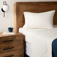 Juego De Sábanas Algodón Egipcio De 600 Hilos Liso