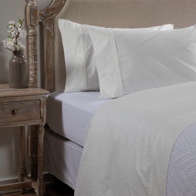 Imagen 1 del producto Juego de Sábanas 2 Plazas 100% Algodón 200 Hilos Algodón Roberta Allen