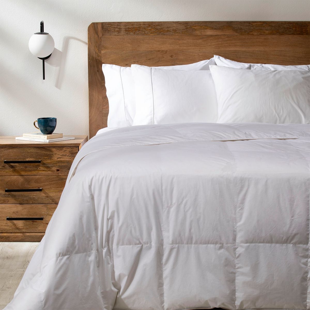 BASEMENT HOME - Plumón Basement Home Extra Premium Pluma de Ganso Blanco