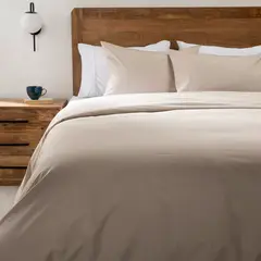 BASEMENT HOME - Funda Plumón Beige Algodón