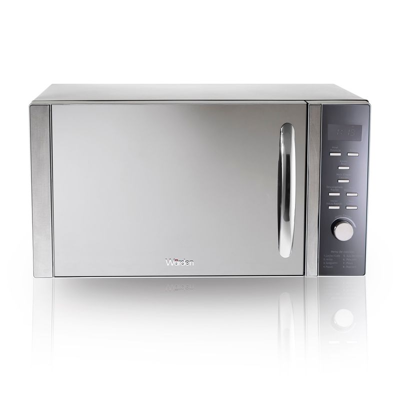 WURDEN - Microondas Digital Espejado Wurden 30 Litros WMWO-30DSILVER