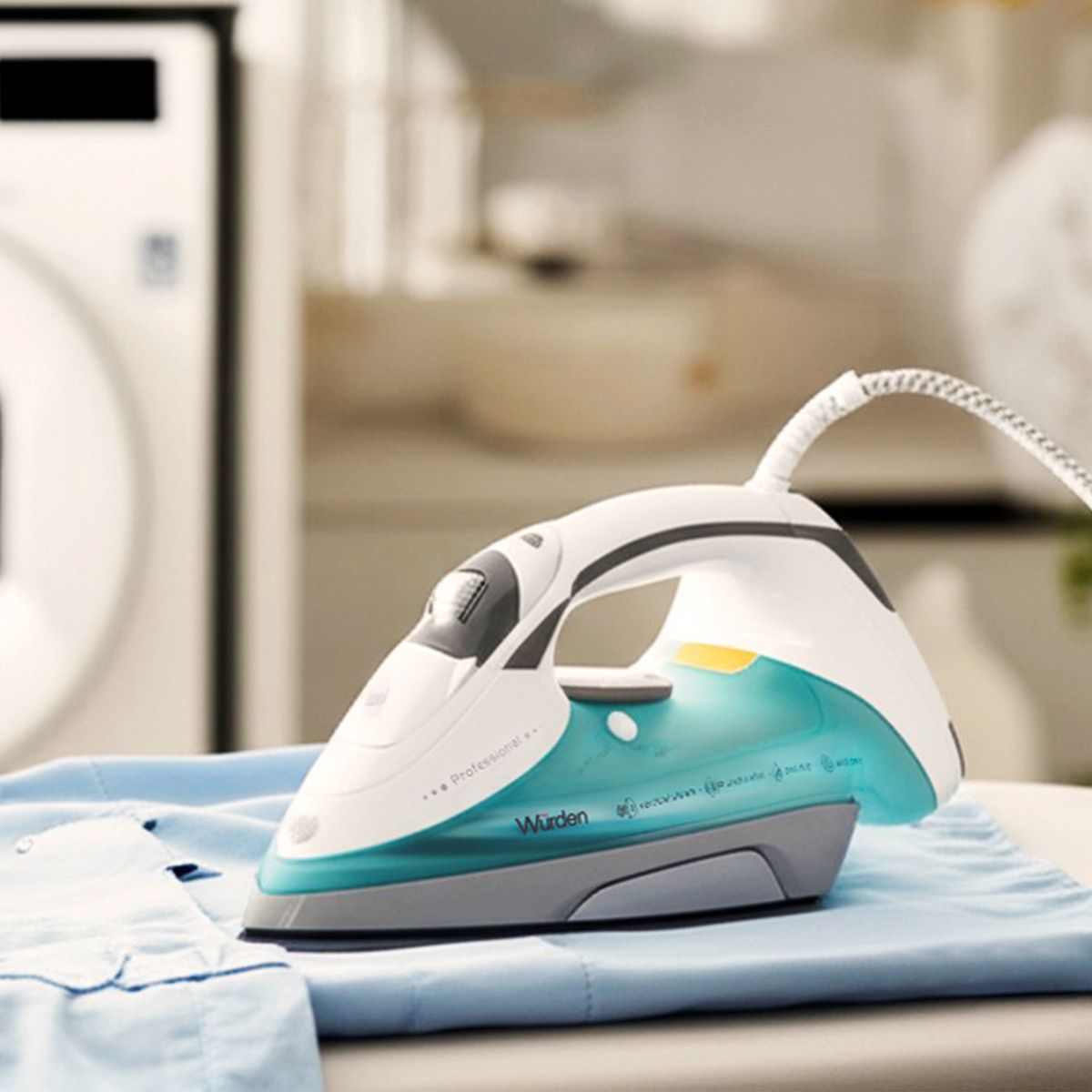 WURDEN - Plancha a Vapor Wurden Suela Cerámica 1800W