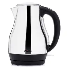 WURDEN - Hervidor Eléctrico Acero Inoxidable 1.7 Litros Plateado