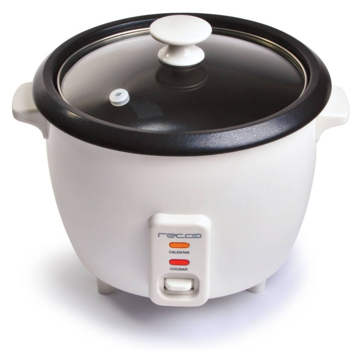 RECCO - Olla Arrocera Eléctrica Blanca 1 Lt. Recco RRC-5