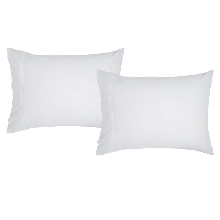 Set De 2 Fundas De Almohada 200 Hilos 100% Algodón