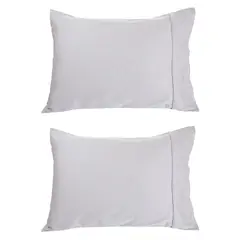 BASEMENT HOME - Set De 2 Fundas De Almohada 200 Hilos Algodón